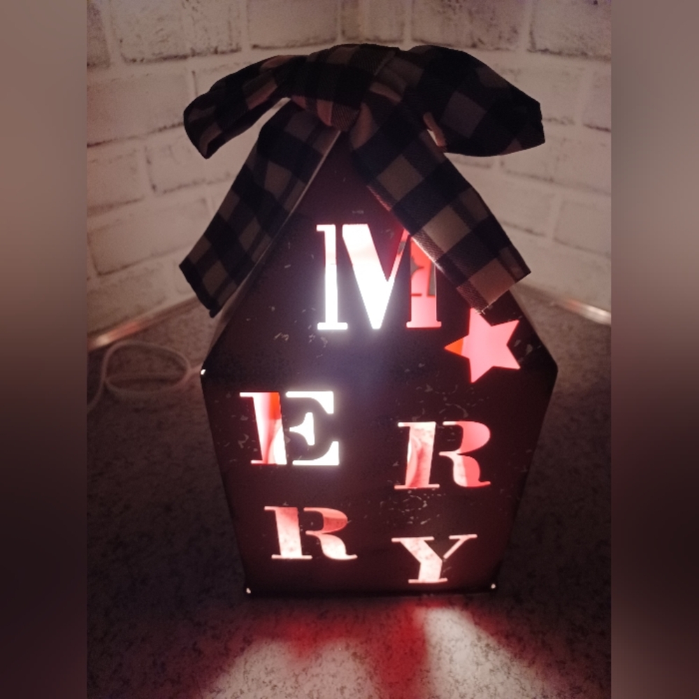 Pink Zebra Merry Lantern Simmer Pot Accent Shade Christmas